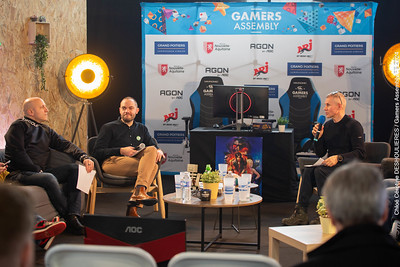 Plateau TV de la Gamers Assembly 2024